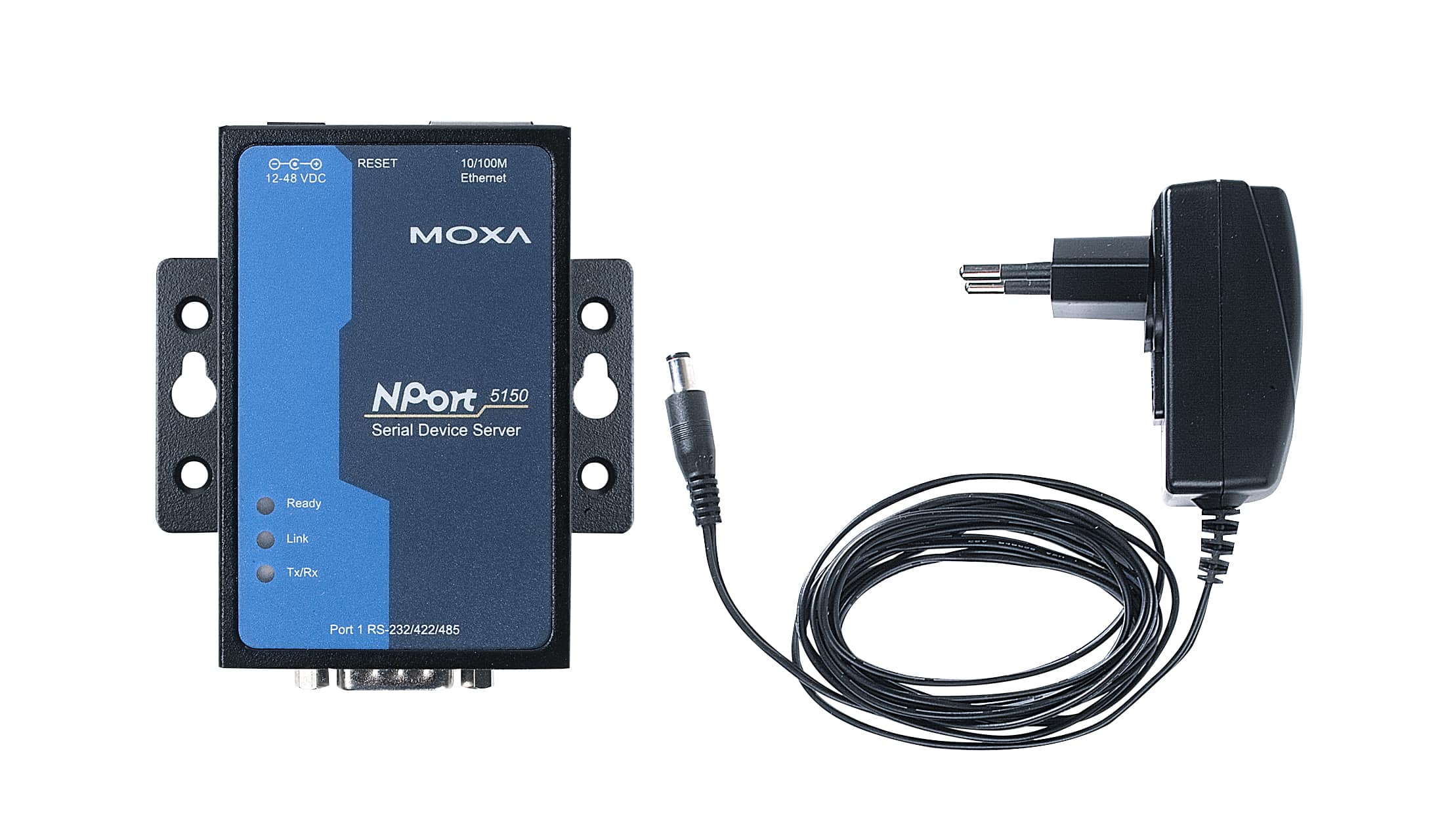 TCP/IP Konv. Ethernert-RS232/485 Typ Moxa NPort 5150