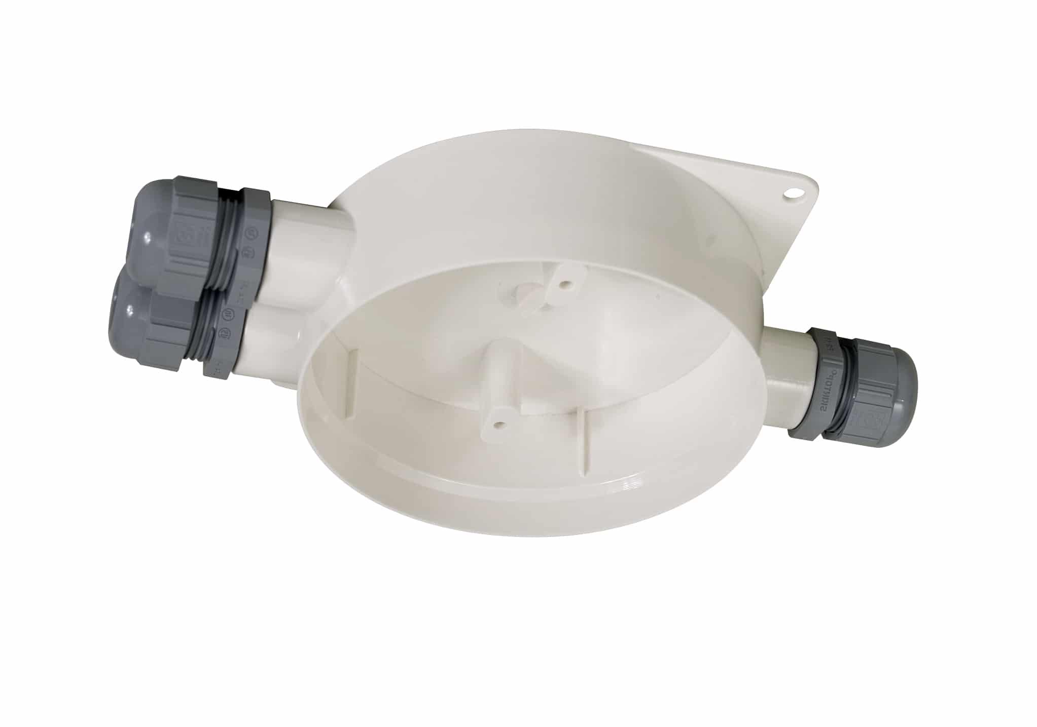 IP43 Feuchtraum-Sockeladapter aP für IQ8Quad Meldersockel