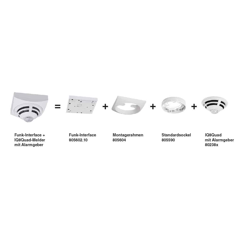 IQ8Wireless Montagerahmen FÜR IQ8QUAD, WEISS – Bild 2