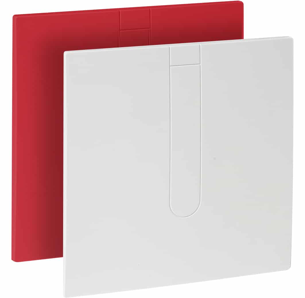 IQ8Wireless Abdeckplatte für Funkinter- face 805601/805602, rot u. weiß