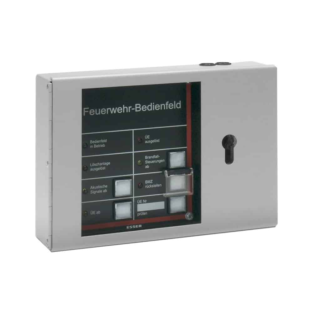 Feuerwehrbedienfeld "Seriell" RS-232 FBF2003-EDP-PROTOKOLL ANBINDUNG AN FAT