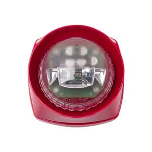 IQ8Alarm Plus Optischer Signalgeber EN54-23, Gehäuse/Blitz: rot/rot | 807214RR