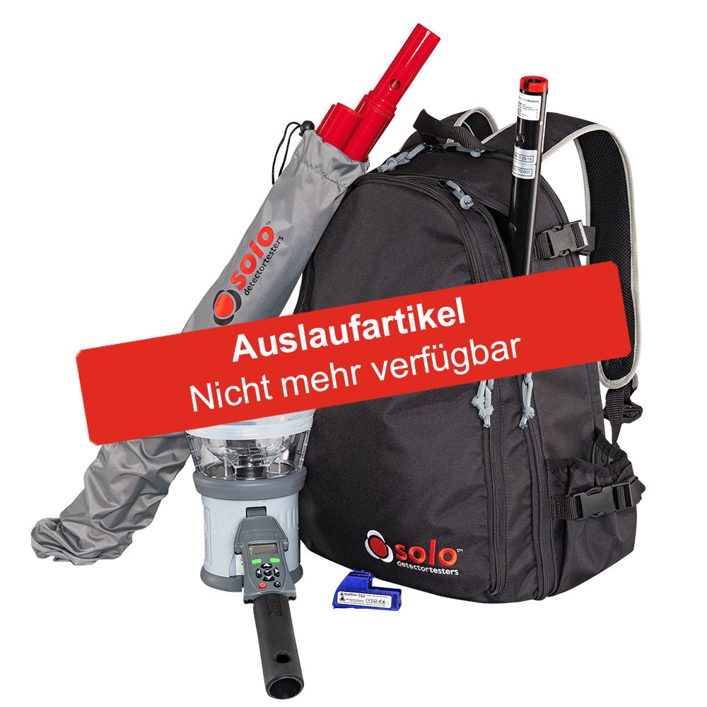 URBAN TESTIFIRE TF 1001 Rauch- und Wärmemelder-Prüfset 5m incl. Rucksack, Stangentasche,Teleskopstangen und Erweiterungsstangen