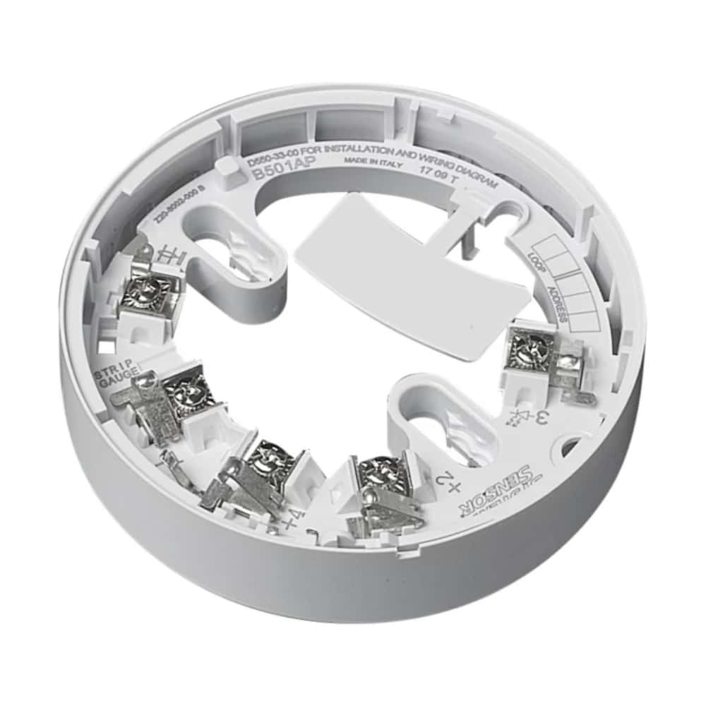 Standardsockel Ringbus, Farbe: reinweiß | B501AP