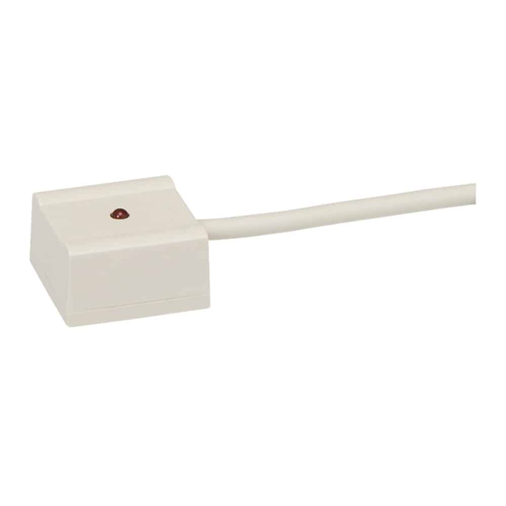 Mini-Glasbruchsensor "Z", ws, Kl. B VdS: G182513, Kabellänge 6 m