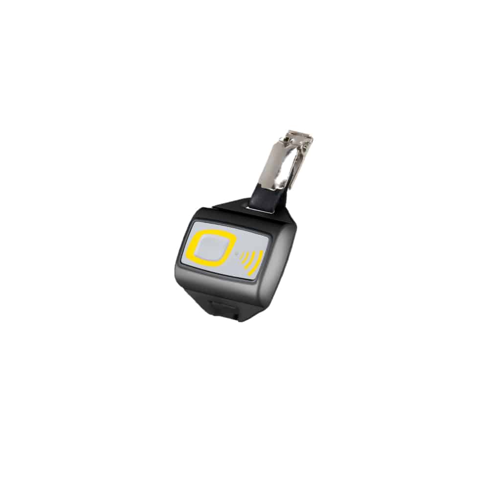 Personaltransponder, Taste,clip Systevo Guard (F8) | Artikel: 790P212 | Systevo Call Ackermann | HON Security