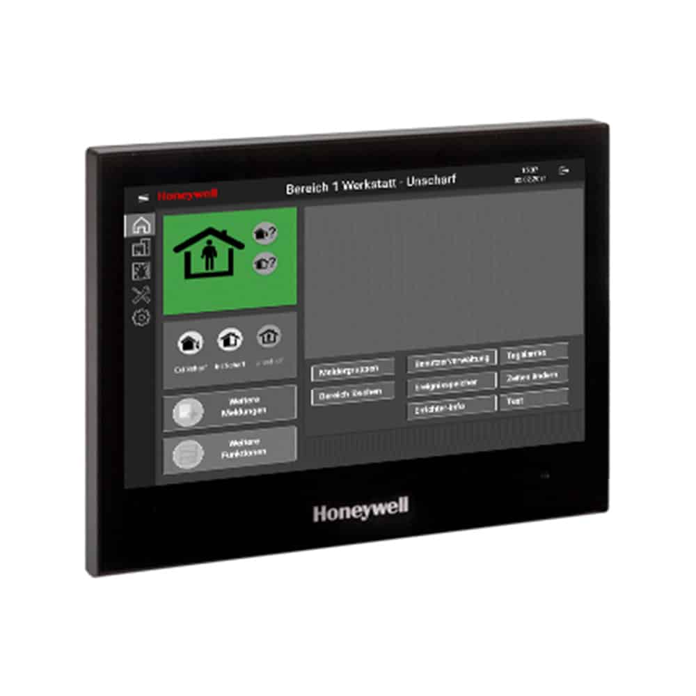 MB TouchScreen V2 | schwarz | Klasse C | VdS G124028 – Artikel MB-TS002 | Honeywell Security | HON Security and Fire Distribution GmbH