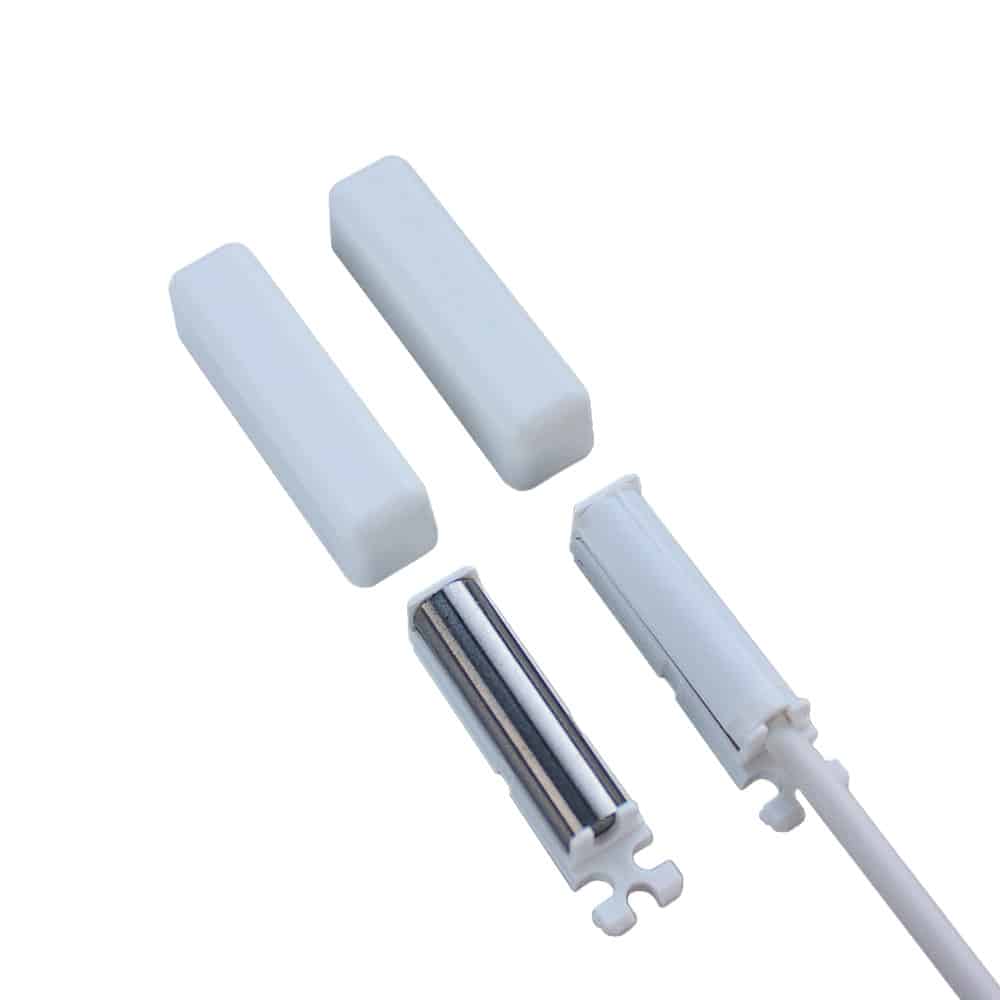 Einbaumagnetkontakt MSA-LZ | 6 m | weiß | VdS: G 191568 | Klasse B – Artikel 20953232-A | HON Security and Fire Distribution GmbH