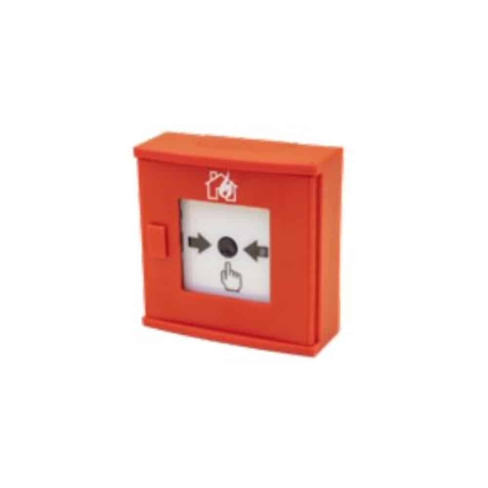 Funk-Handfeuermelder rot | EN 54-25, EN 54-11 | VdS: G 218088 | AGILE | MORLEY-IAS